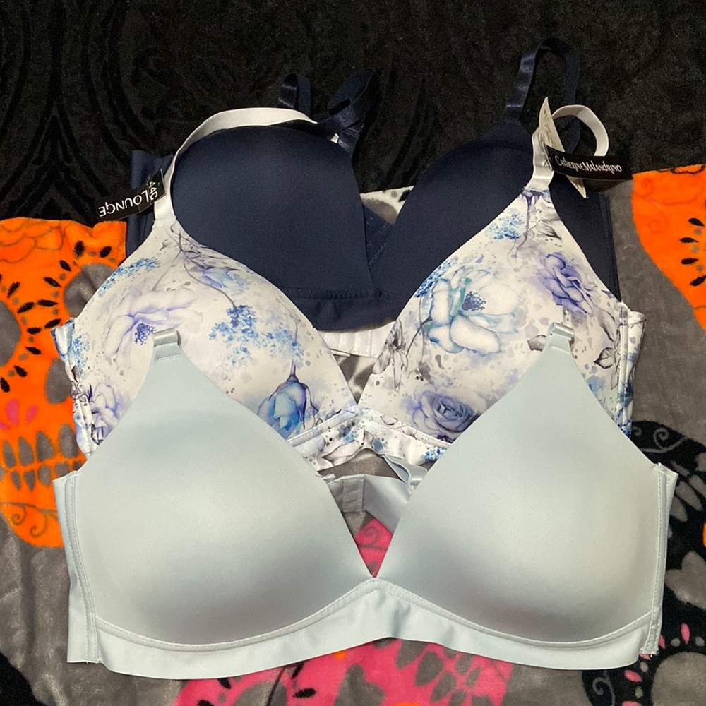 3 new never worn bras